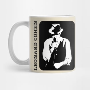 Leo cohen///Aesthetic art for fans Mug